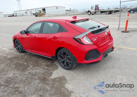 2019 Honda Civic Sport из США, поврежденный, VIN SHHFK7H41KU412404
